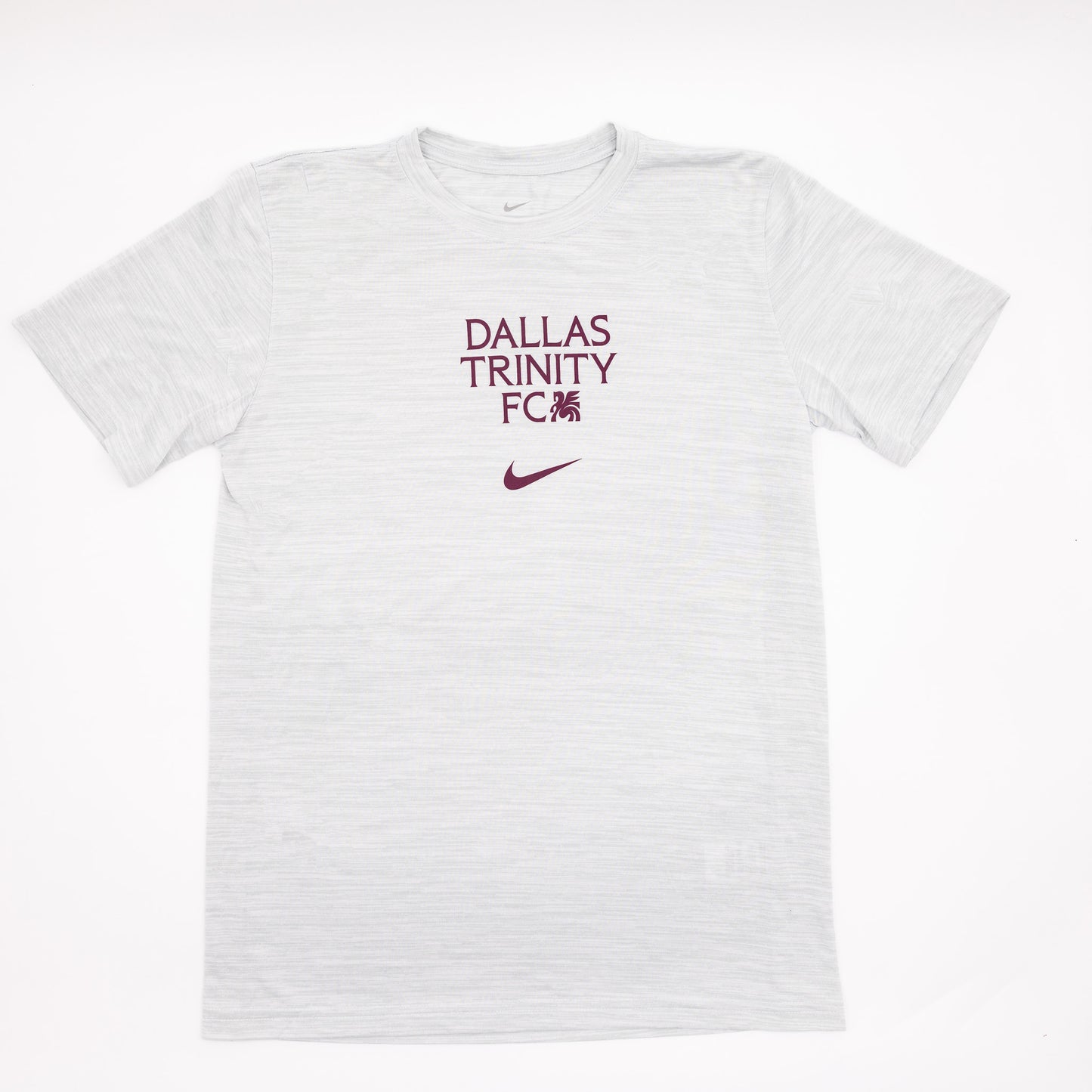 Nike Adult Gray Dri-Fit Short Sleeve