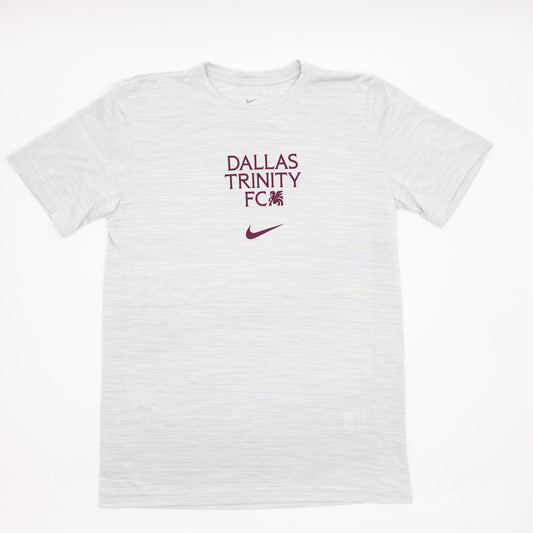 Nike Adult Gray Dri-Fit Short Sleeve