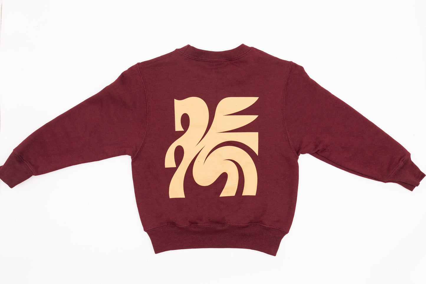 Camden Youth Maroon Crewneck Sweatshirt