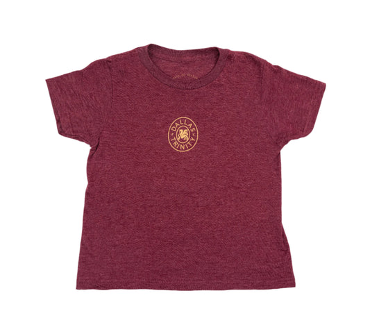 Mini Mockingbird Youth Short Sleeve Maroon Tee