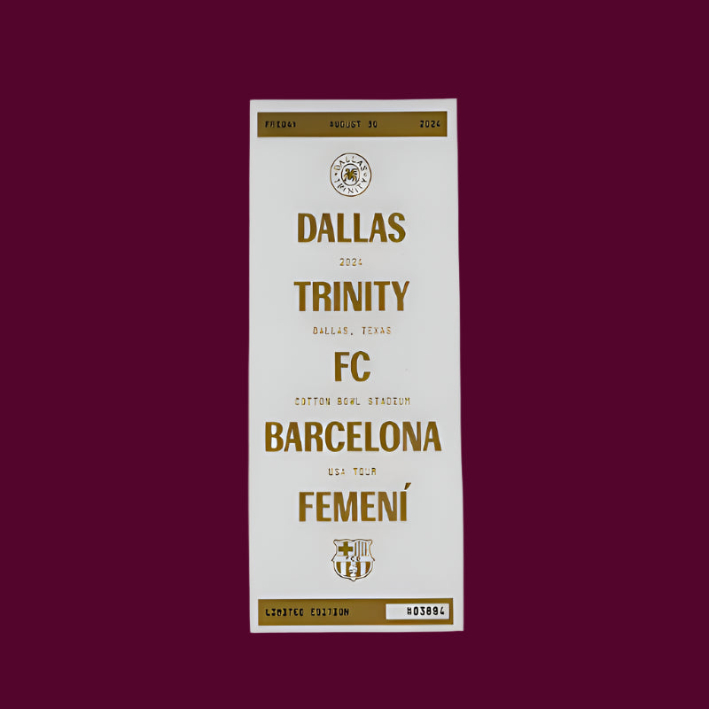 2024/25 Season Commemorative Tickets