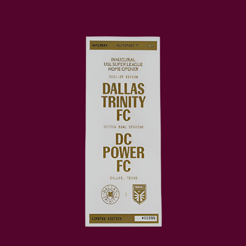 2024/25 Season Commemorative Tickets
