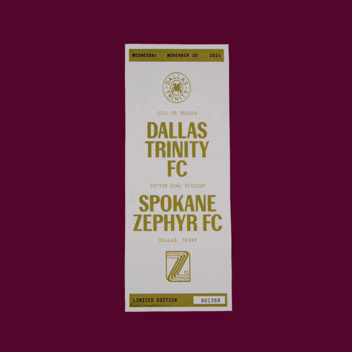 2024/25 Season Commemorative Tickets