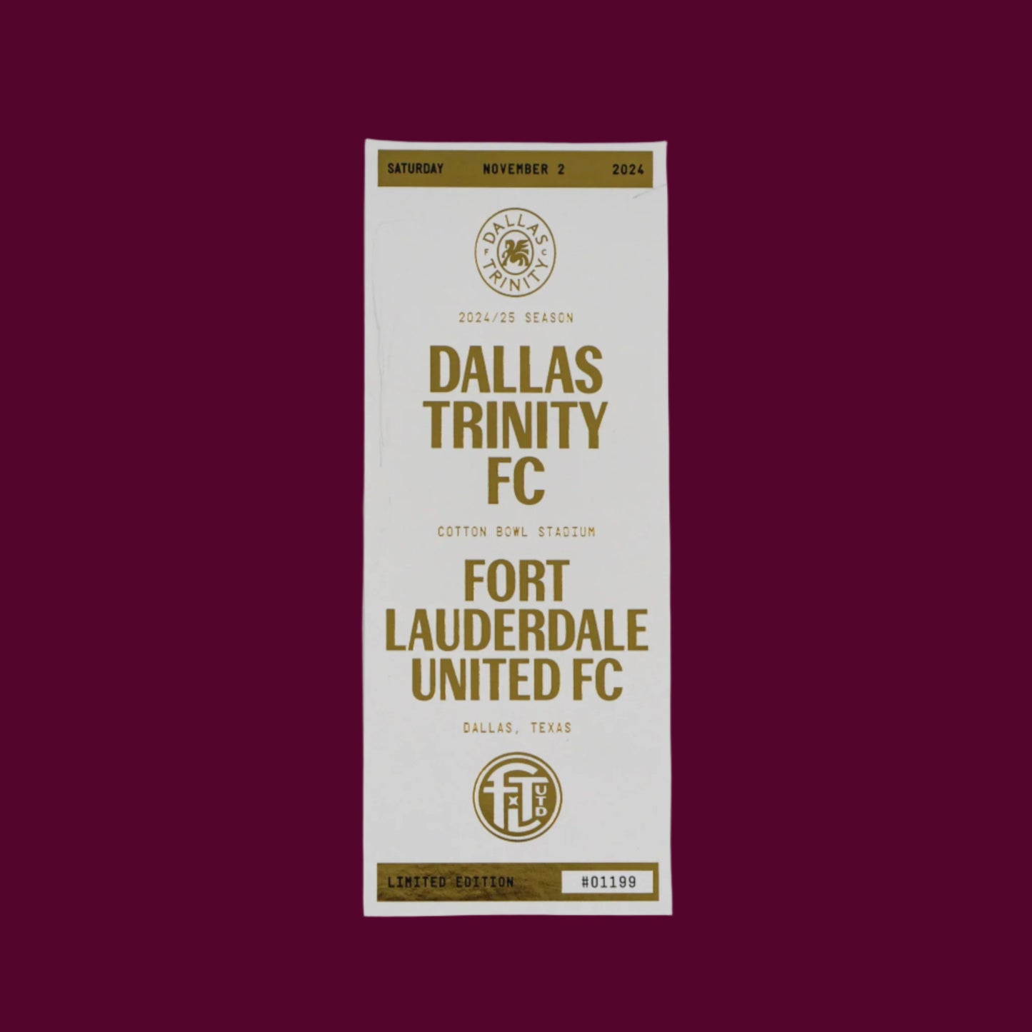 2024/25 Season Commemorative Tickets