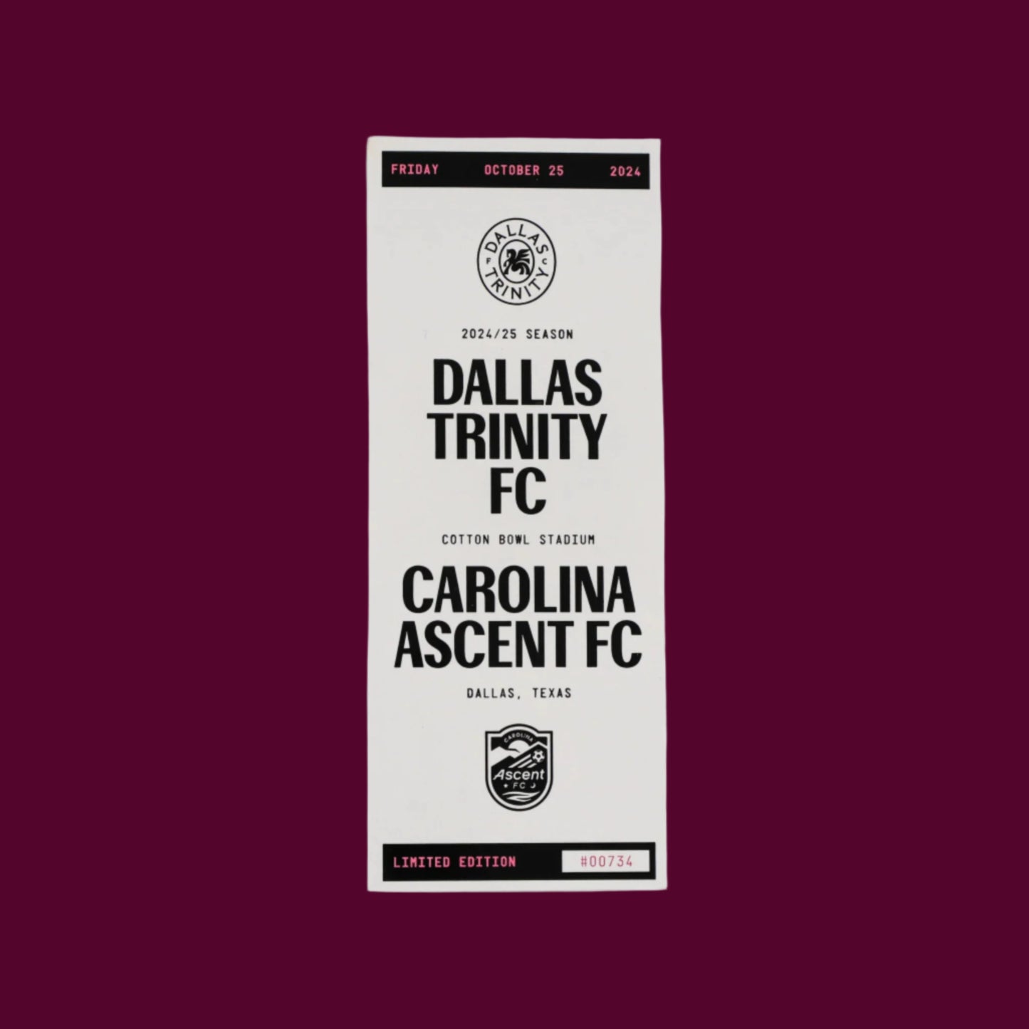 2024/25 Season Commemorative Tickets