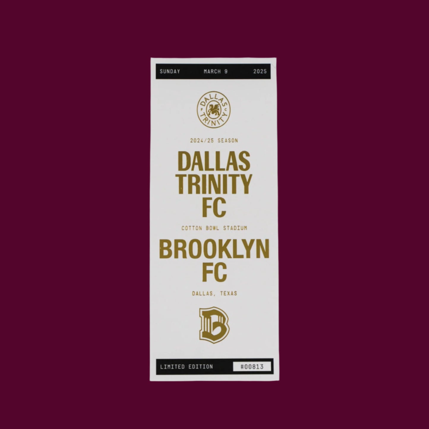 2024/25 Season Commemorative Tickets