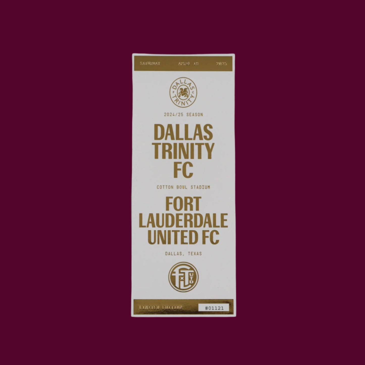 2024/25 Season Commemorative Tickets