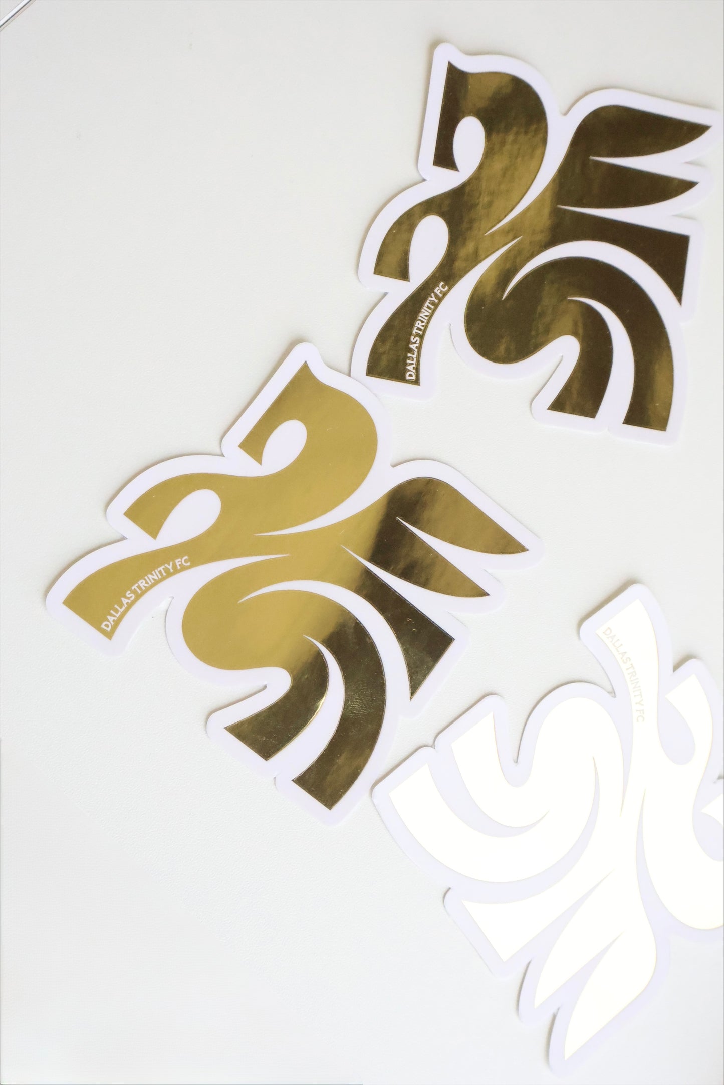 Metallic Gold Pegasus Sticker