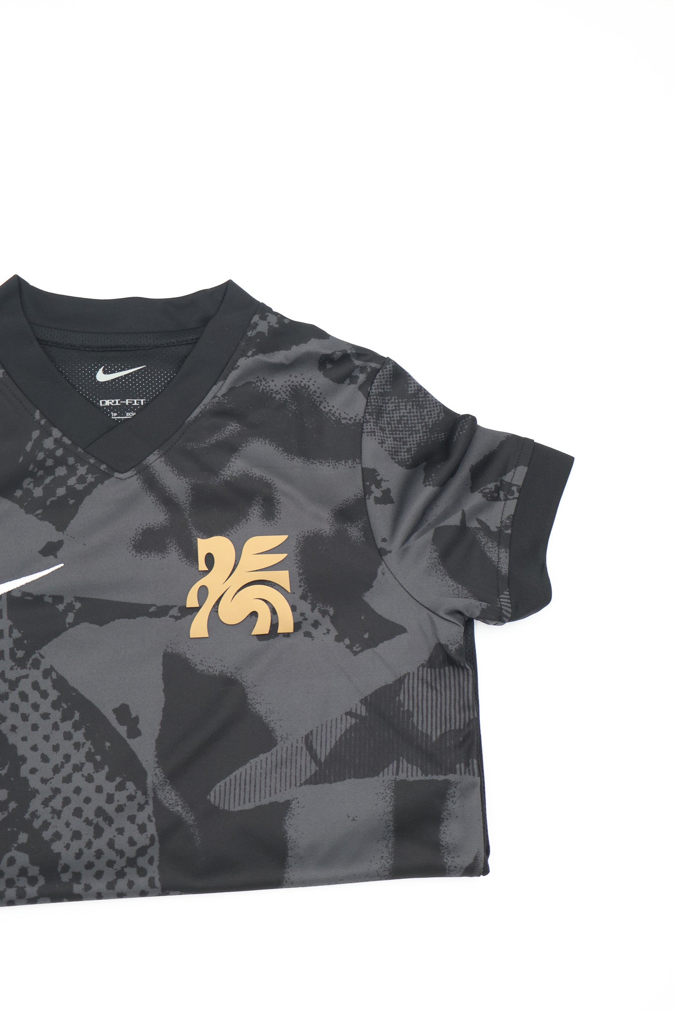 Youth Black Nike Dri-Fit Pre-Match Jersey