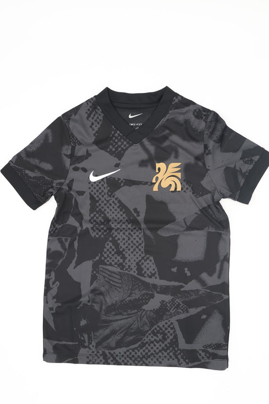 Youth Black Nike Dri-Fit Pre-Match Jersey