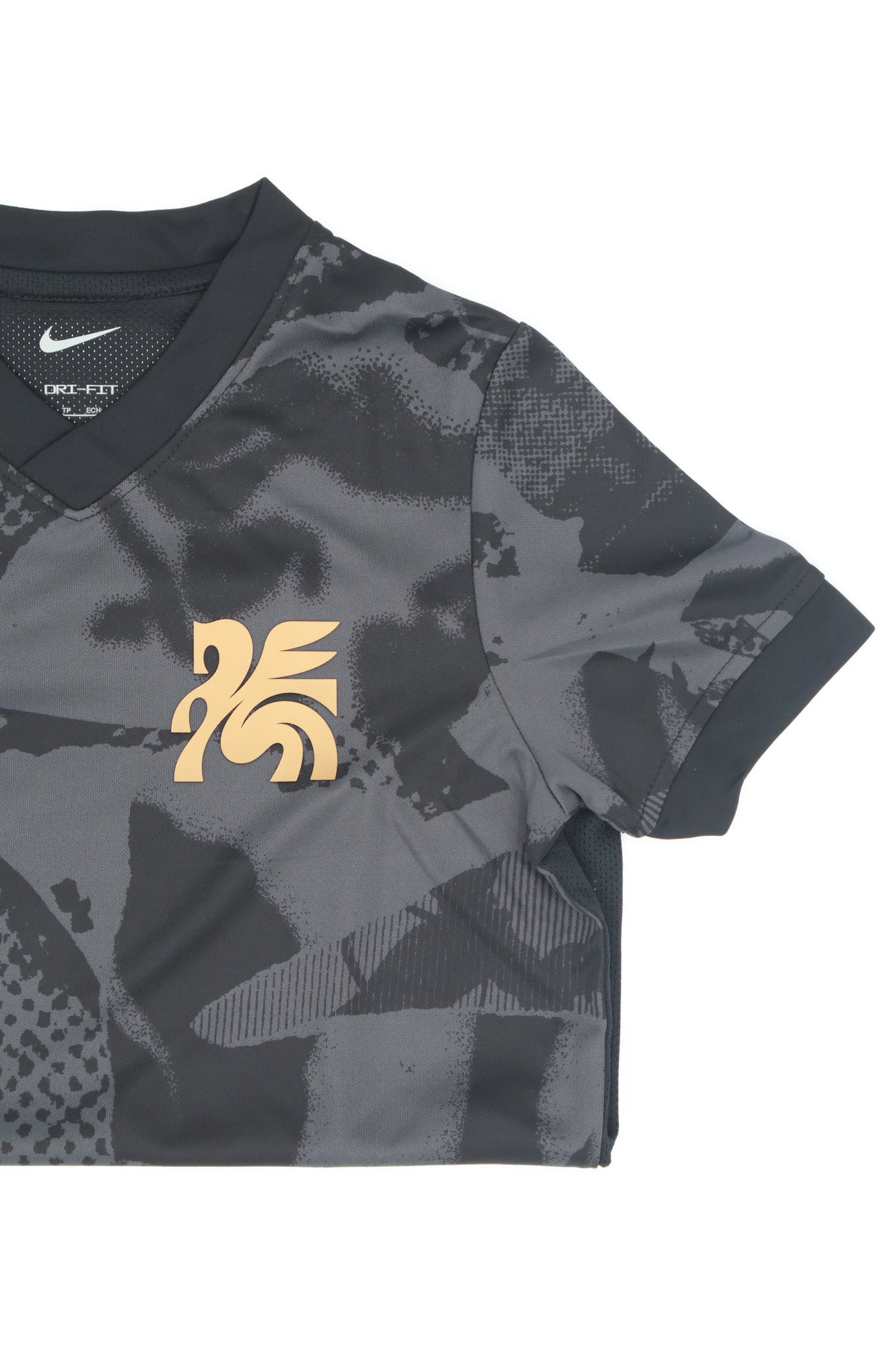 Youth Black Nike Dri-Fit Pre-Match Jersey