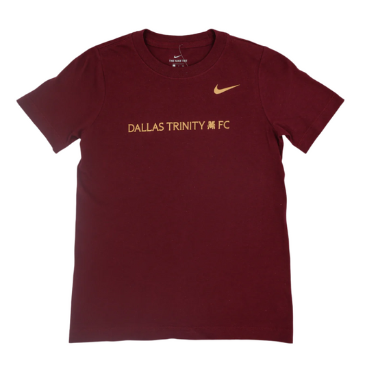 Nike Youth Maroon Short Sleeve Shirt