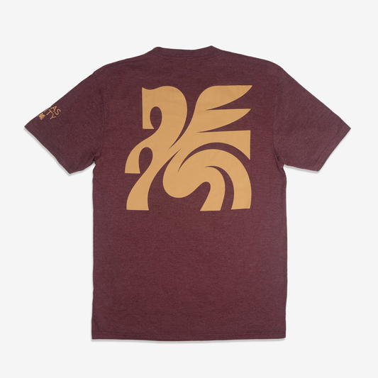 Mockingbird Maroon Tee