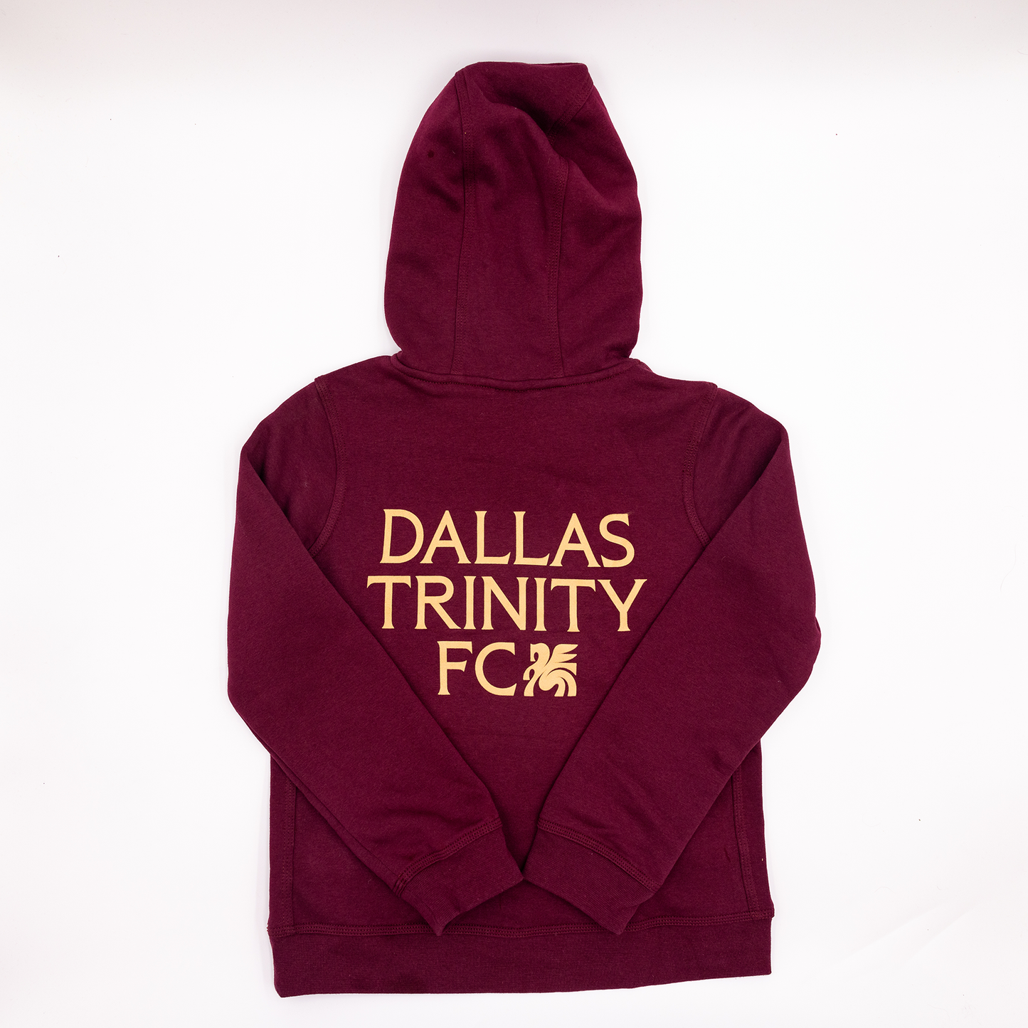 Nike Youth Pullover Hoodie-Maroon