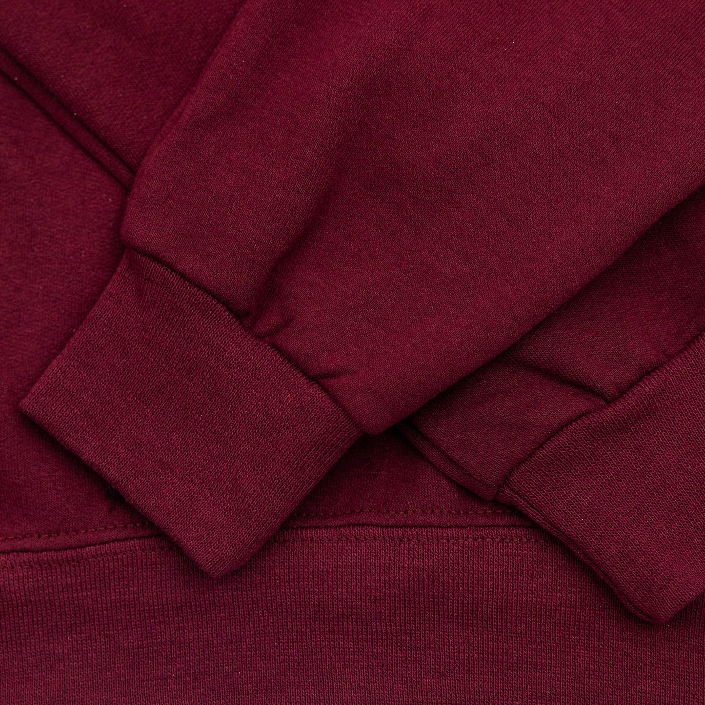 Churchill Maroon Crewneck Metallic Gold