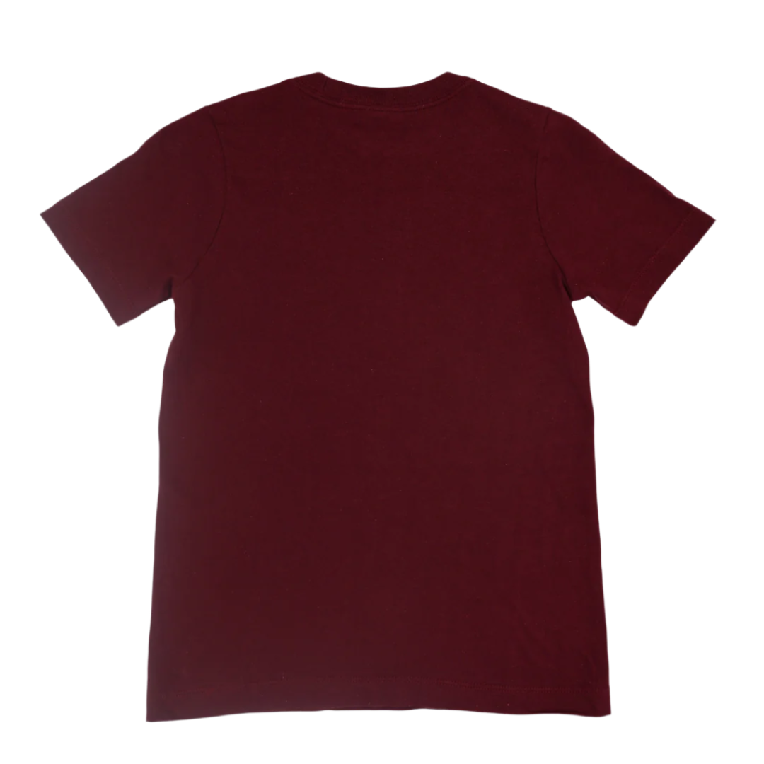 Nike Youth Maroon Short Sleeve Shirt