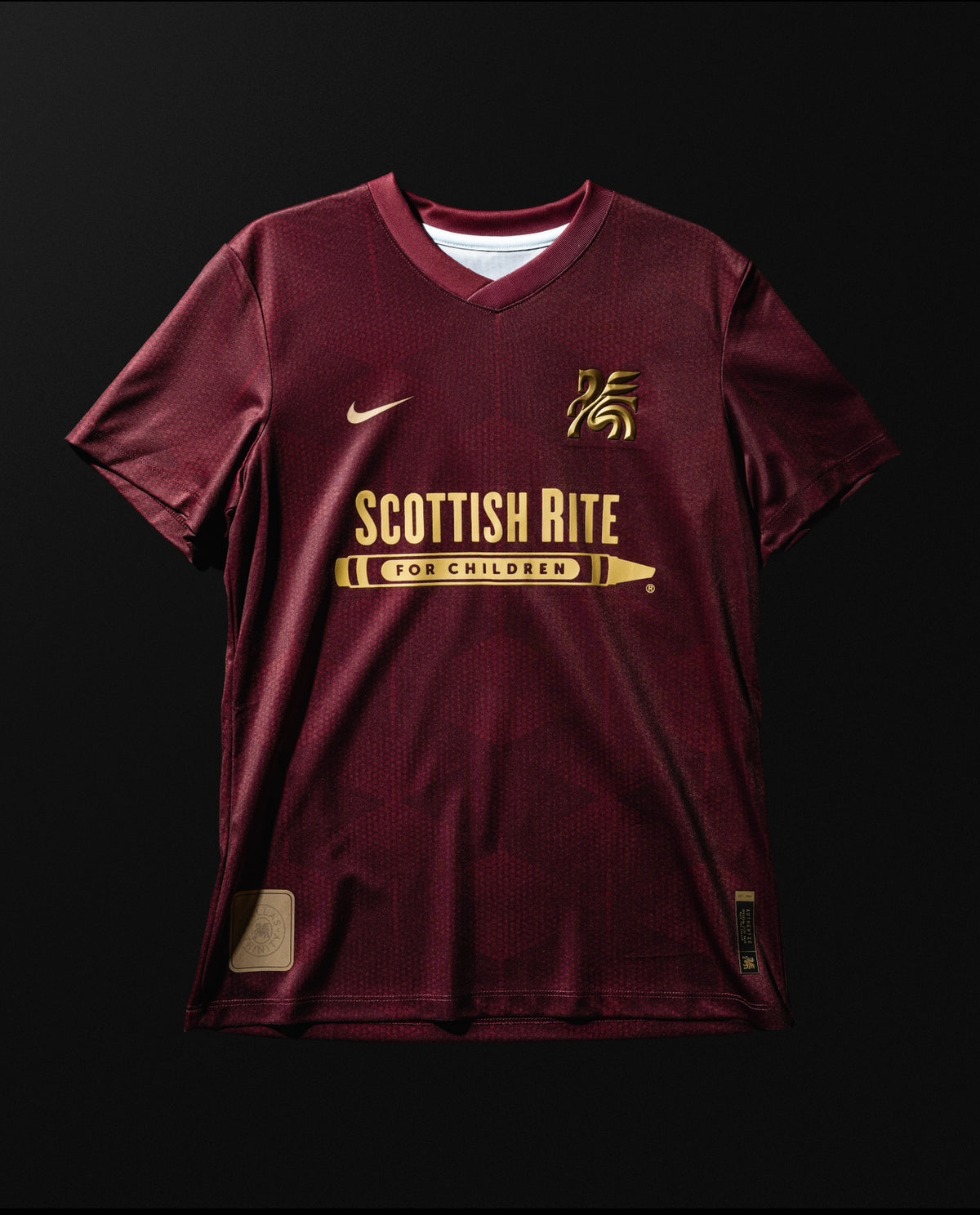 26' Adult Nike Maroon Jersey