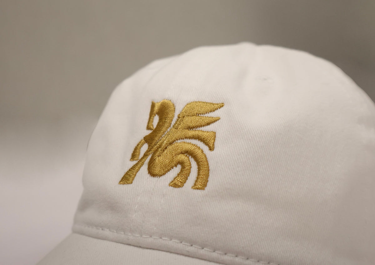 White Pegasus Badge Cap