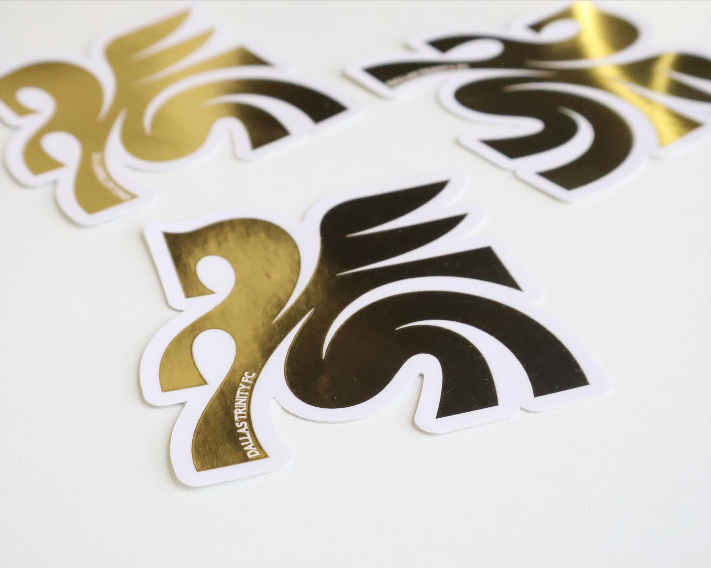 Metallic Gold Pegasus Sticker