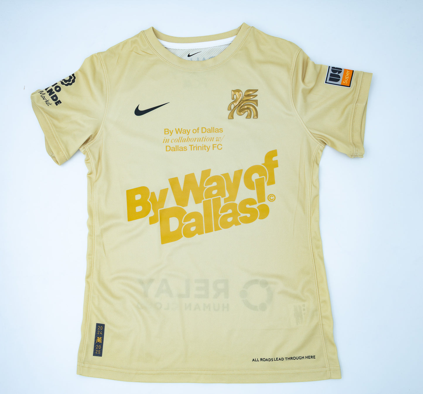 By Way of Dallas Gold Jersey-Youth