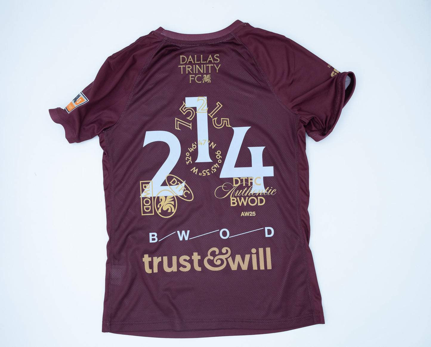 By Way of Dallas Maroon Jersey-Women's