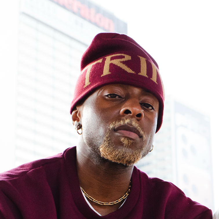 Trinity Flare Maroon Beanie