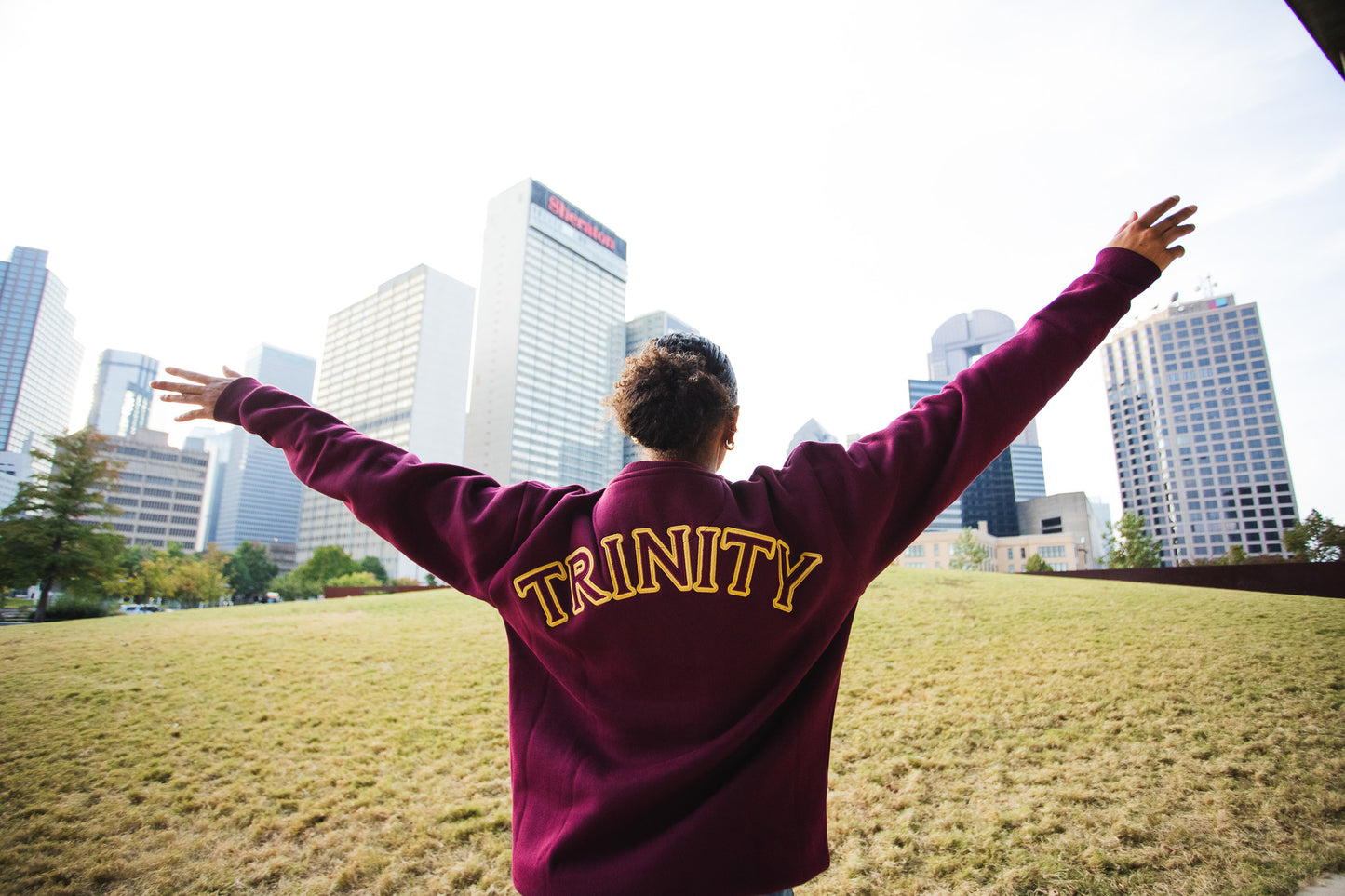 Trinity Flare Fleece Crew Neck