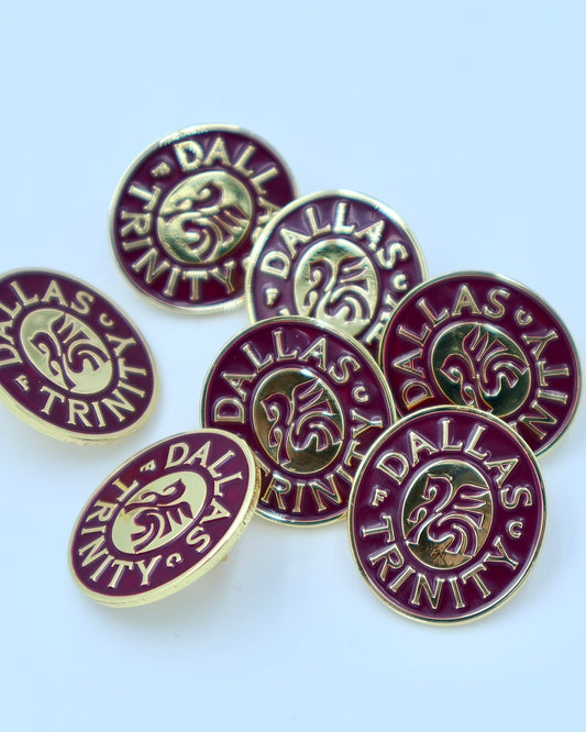 DTFC crest lapel pin
