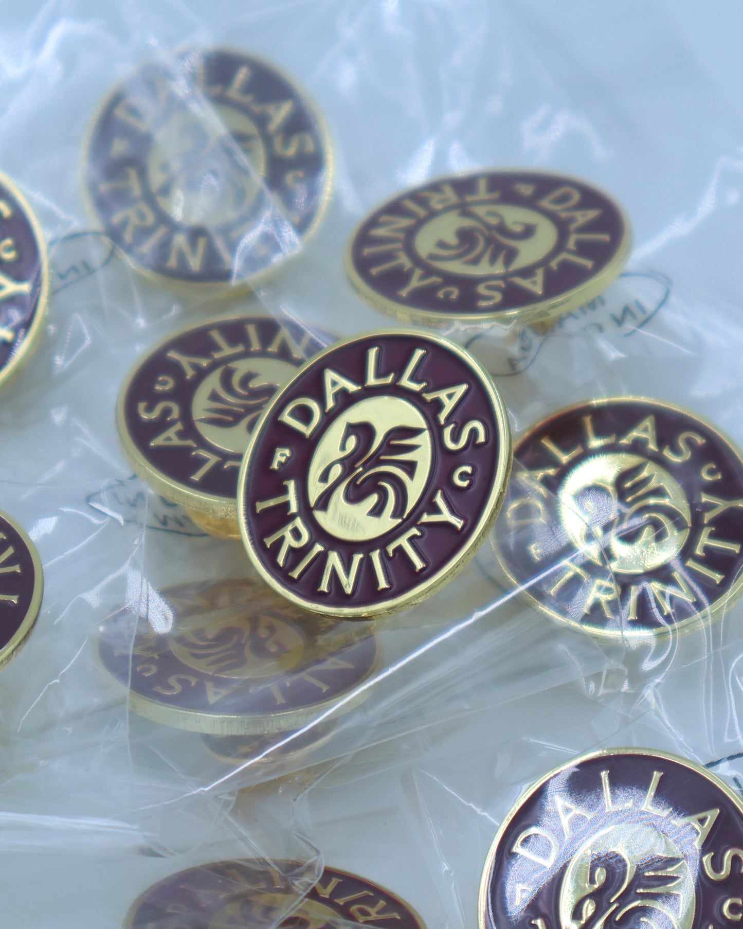 DTFC crest lapel pin