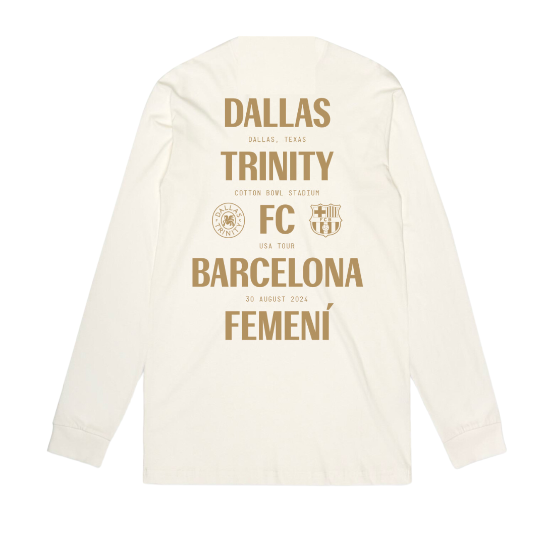 Barcelona vs Dallas Long Sleeve Game Day Shirt