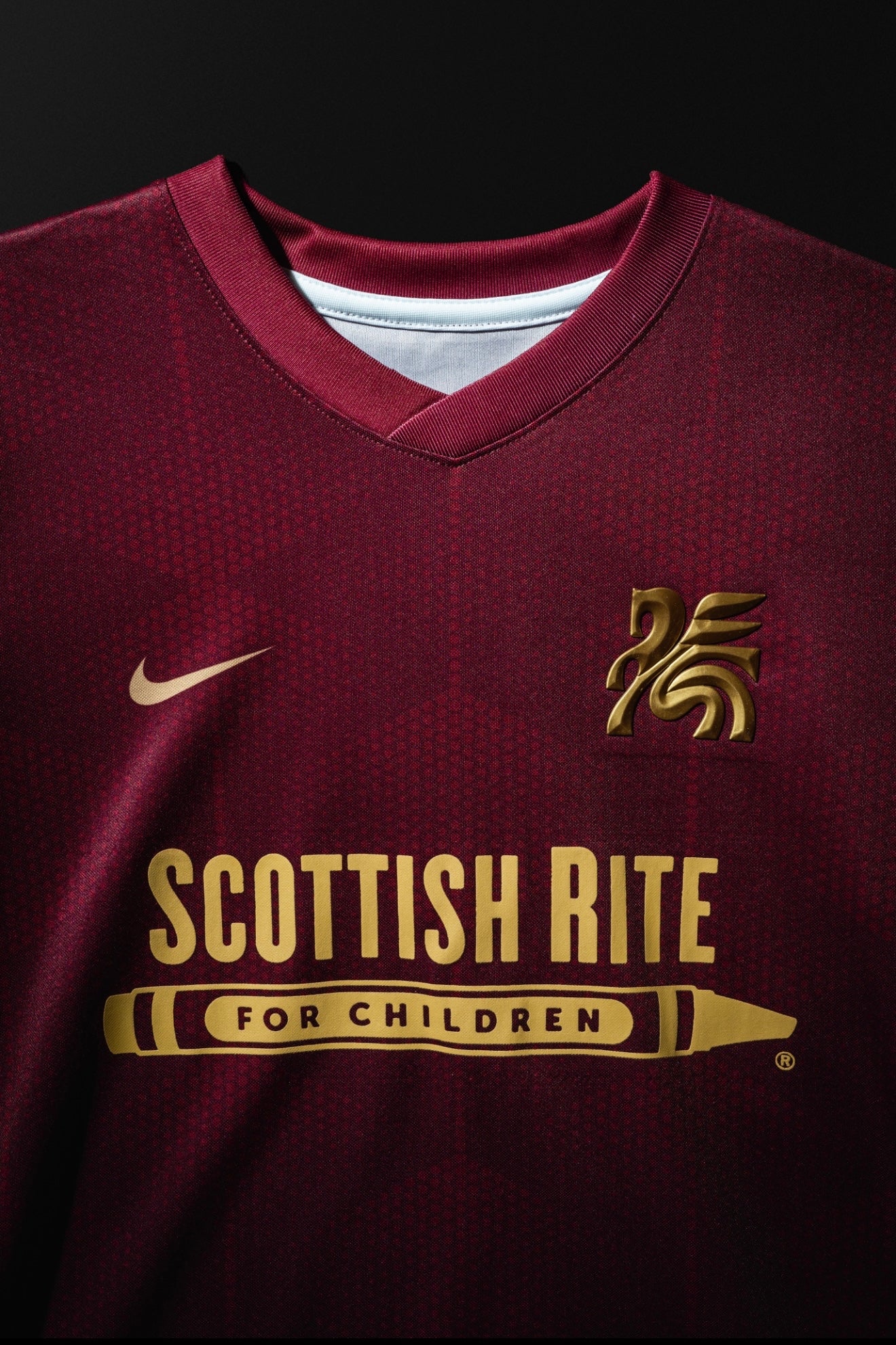26' Youth Nike Maroon Jersey