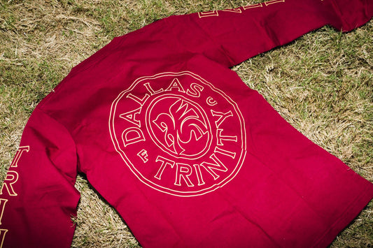 Trinity Flare Maroon LS Tee
