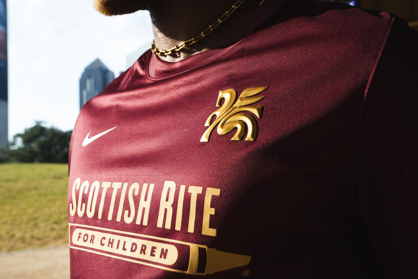 25/26 Men's Maroon Jersey