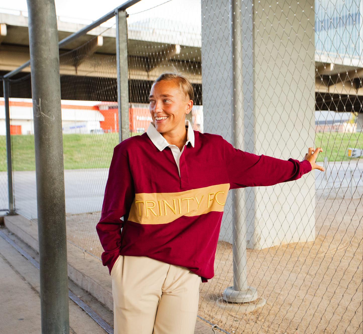 Trinity Flare LS Rugby Polo