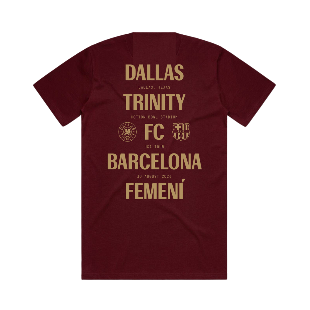 Barcelona vs. Dallas Short Sleeve Game Day T-Shirt