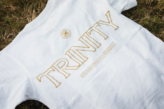 Trinity Flare White SS Tee