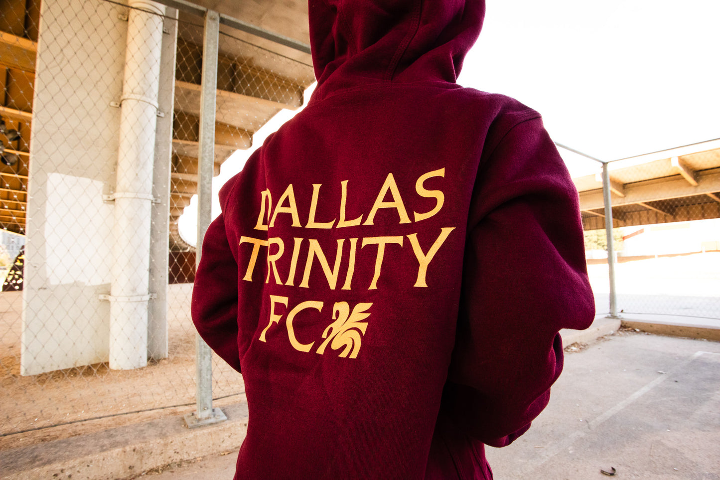 Nike Youth Pullover Hoodie-Maroon